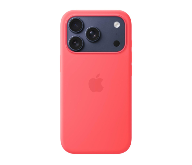 APPLE Silikonowe etui do iPhone 17 Pro MagSafe różowa guawa - 1505892 - zdjęcie 3